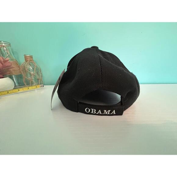 City Hunter Barack Obama The 44th President Cap Adjustable One Size Black NEW - Picture 3 of 7